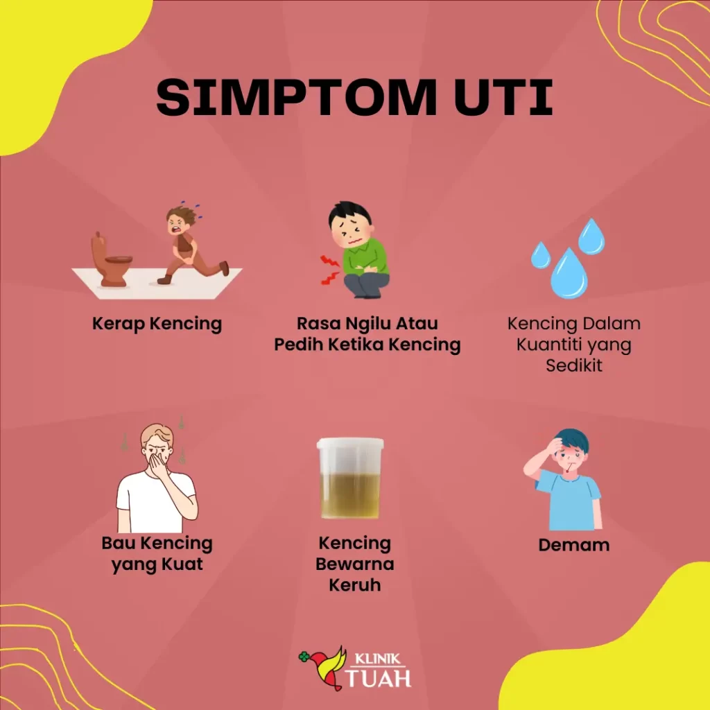 simptom UTI -harga sunat dewasa klinik tuah