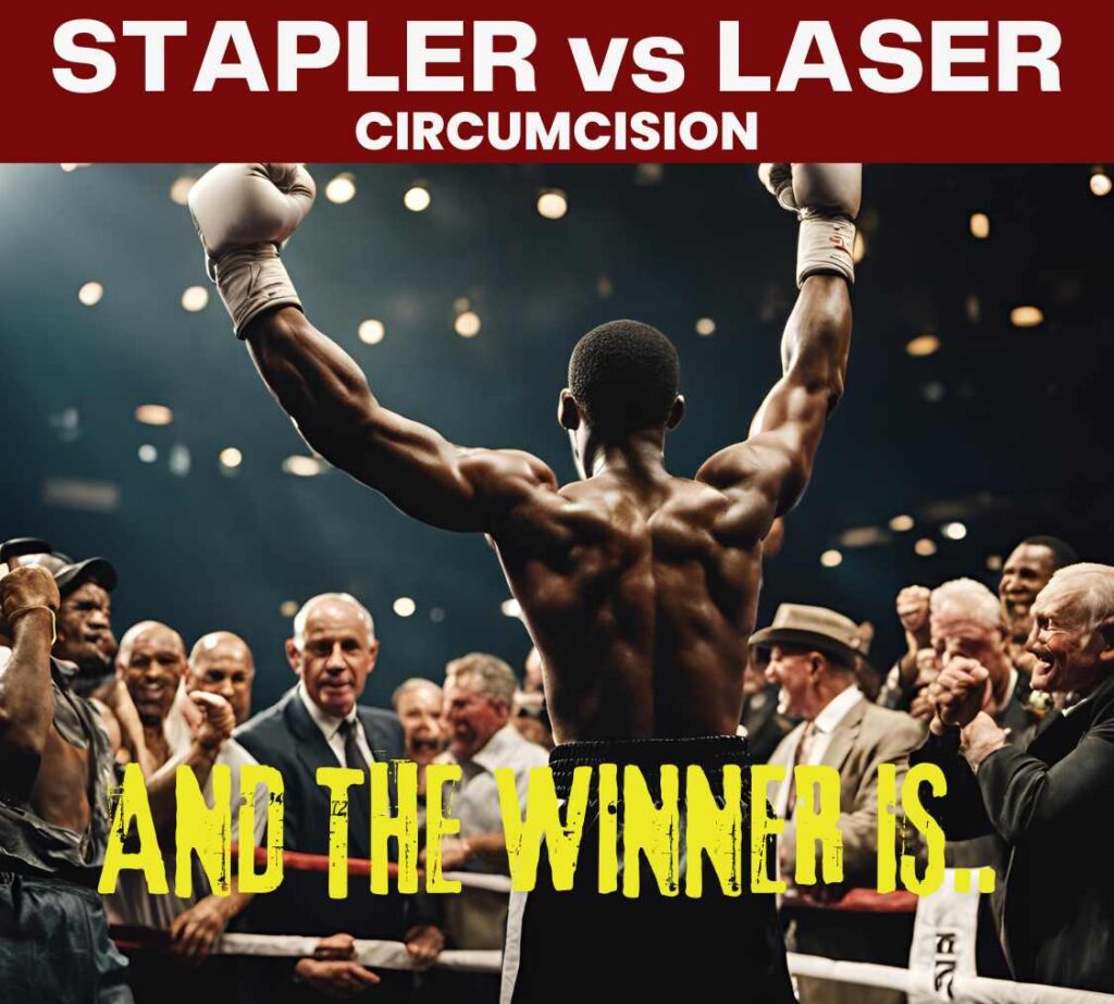 stapler vs laser comparison