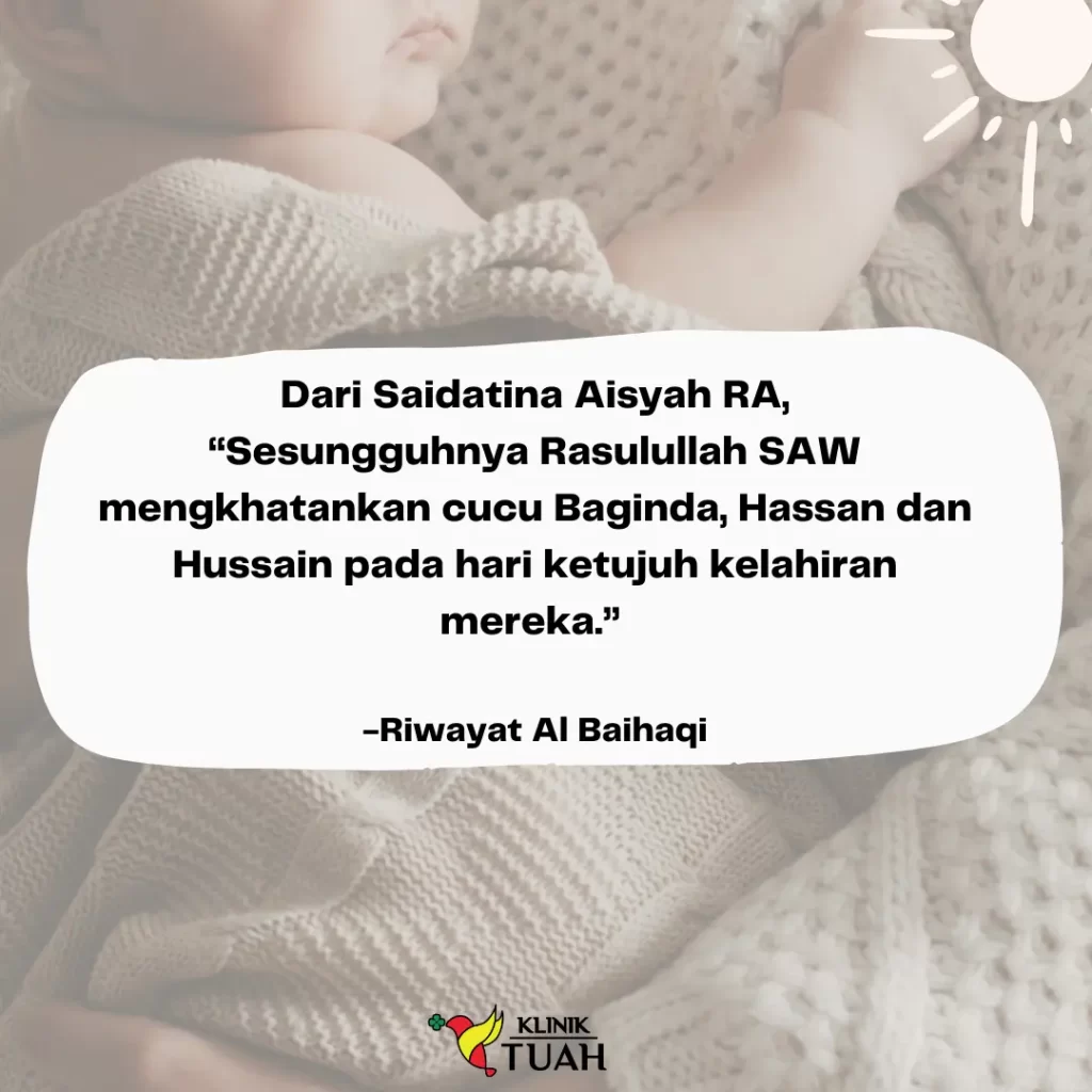 Hadis yang menyebut tentang sunat bayi - Klinik Sunat bayi Kuala Lumpur Klinik Tuah