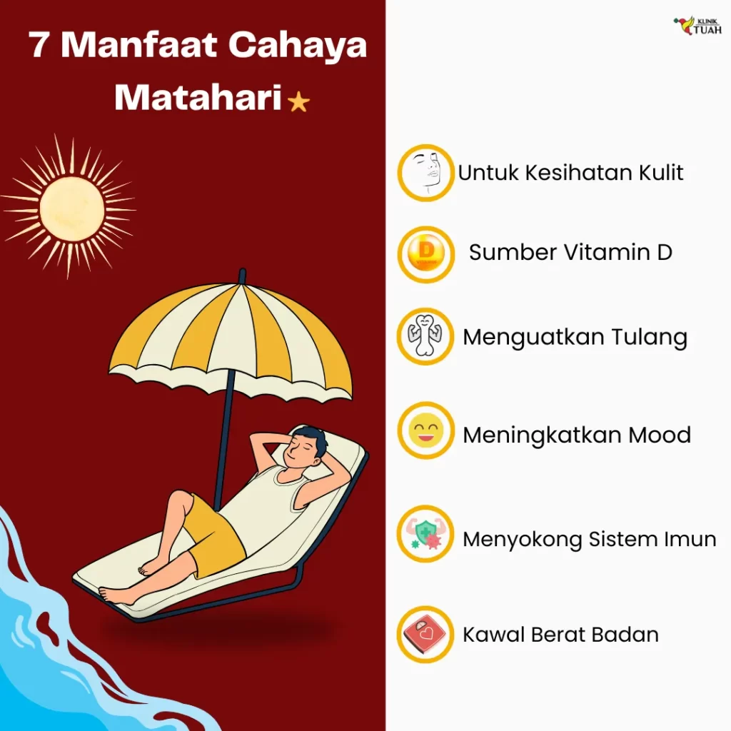 kebaikan matahari di bawah artikel vitamin untuk lutut