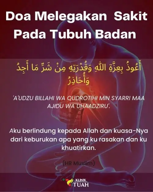 doa sakit lutut
