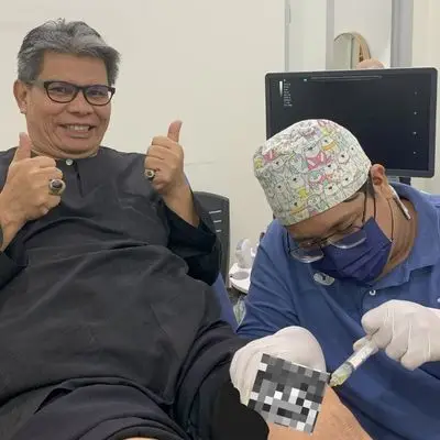suntikan gel antara cara pantas hilangkan sakit lutut