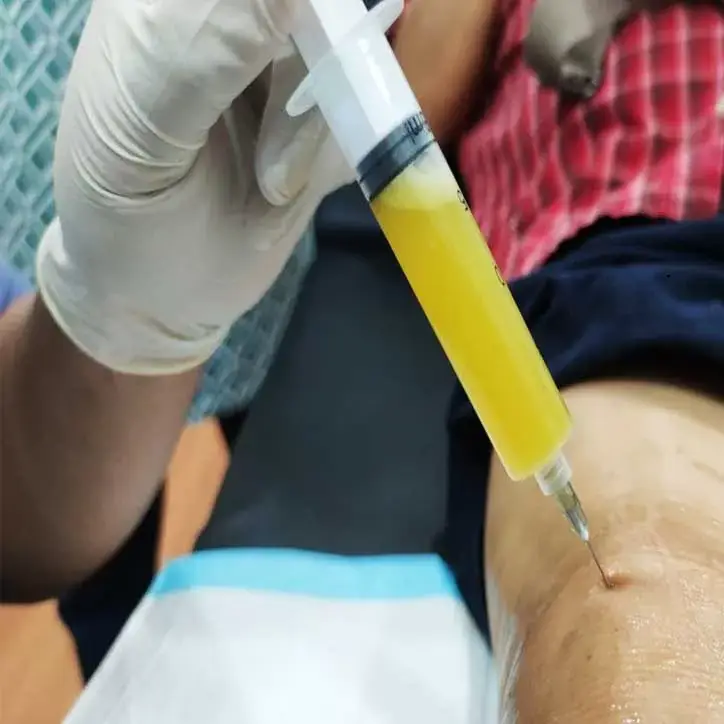 air radang kesan sampingan suntikan gel lutut