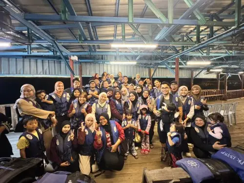 Warga Klinik Tuah menghadiri family day Tuah La Familia 2026